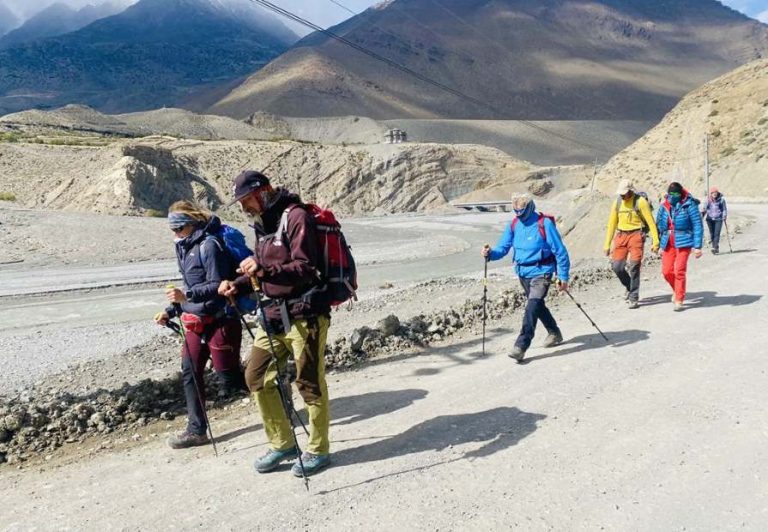 मनाङ र मुस्ताङमा बढ्यो पर्यटकको चहलपहल